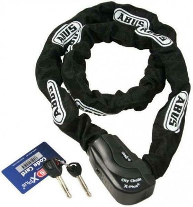 Picture of ABUS ANTI-THEFT CHAIN WITH LOCK CITYCHAIN 1060/170