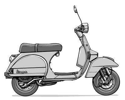 Picture of Vespa PX 200 E