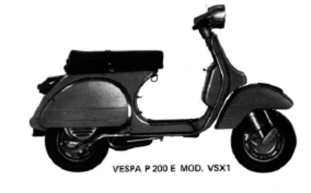 Εικόνα για την κατηγορία VESPA P125X - P150X -P200E 1978/1983