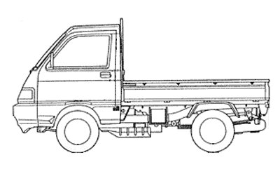 Picture of Porter Pick 1400 cc Diesel 1998-2005