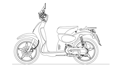 Picture of Scarabeo 50 2T E2 eng. Piaggio 2006-2009 (EMEA)