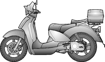 Picture of Scarabeo 125-200 E2 eng.Piaggio 2003 (EMEA)