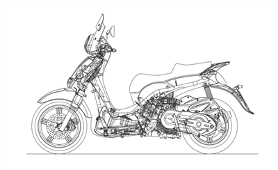 Picture of Scarabeo 400-492-500 Light 2006-2008 (EMEA)