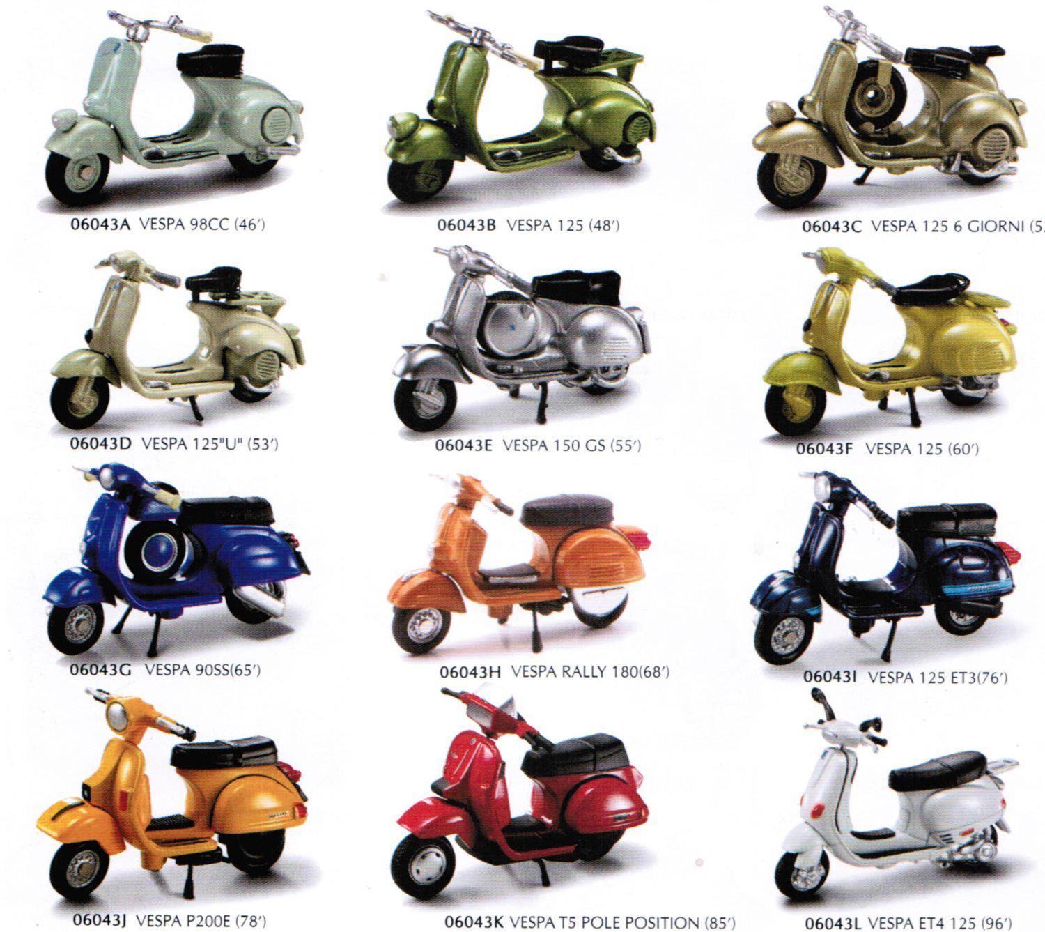 Picture of Μοντέλα Μινιατούρες Vespa