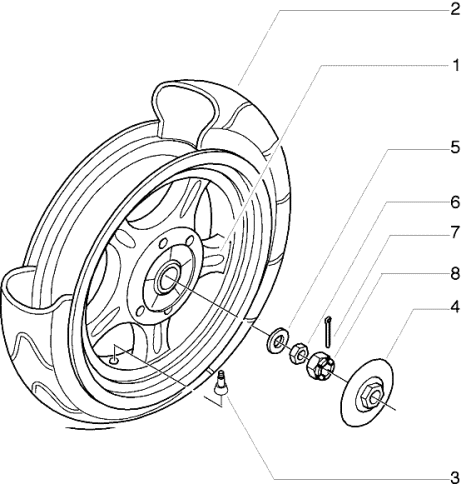 Picture of Πίσω τροχός