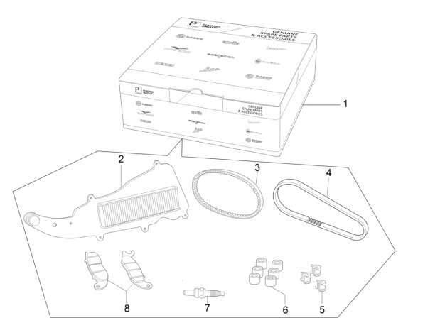 Picture of Complete wear and maintenance kit