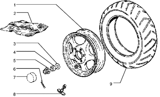 Picture of Πίσω τροχός