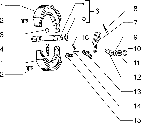 Picture of Δαγκάνες πίσω φρένου