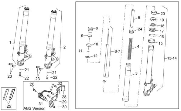 Picture of Front fork I