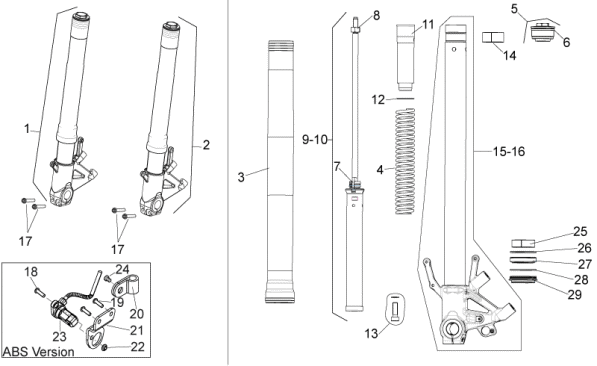 Picture of Front fork II