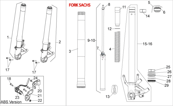 Picture of Front fork III