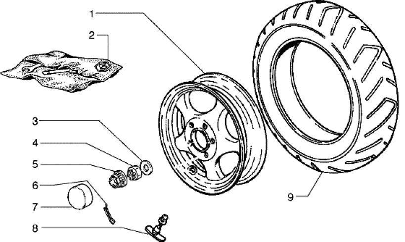 Picture of Πίσω τροχός