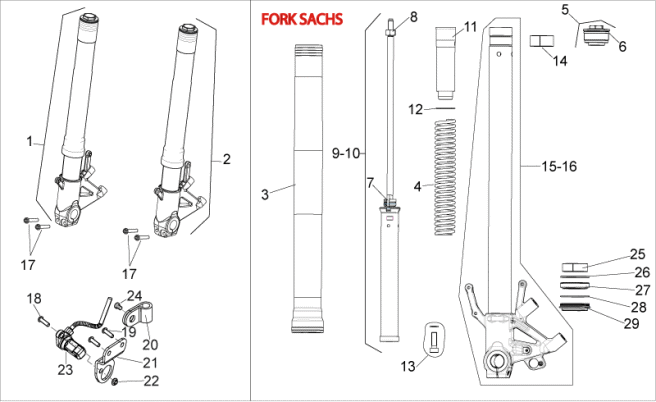 Picture of Front fork III