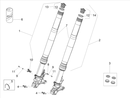 Εικόνα για την κατηγορία Εμπρός πιρούνι Ohlins