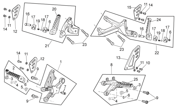 Picture of Foot rests