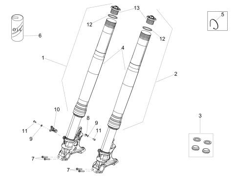 Picture of Semi-active fork