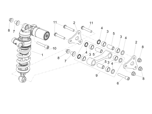 Picture of Rear shock absorber