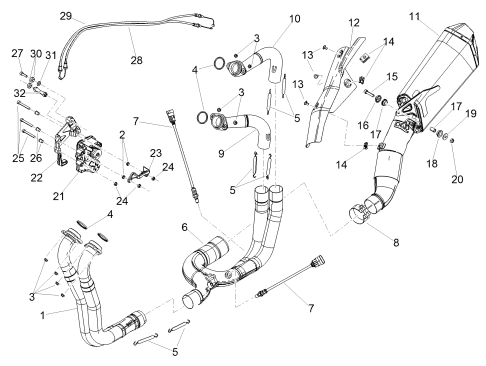 Picture of Exhaust pipe I