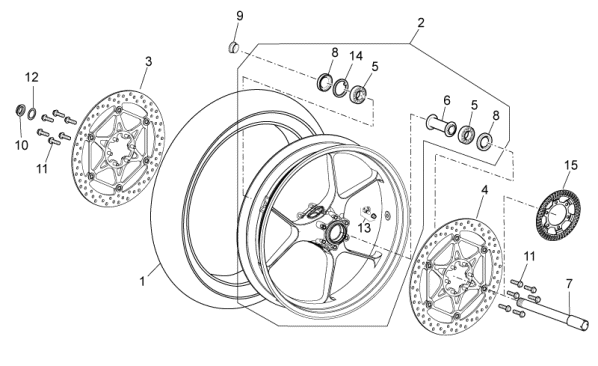 Picture of Front wheel