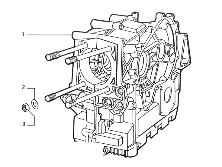 Picture of Crankcase, assy.