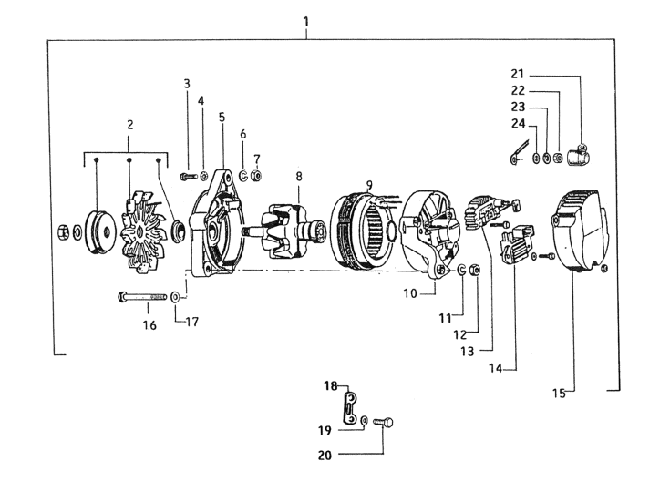 Picture of A.C. alternator