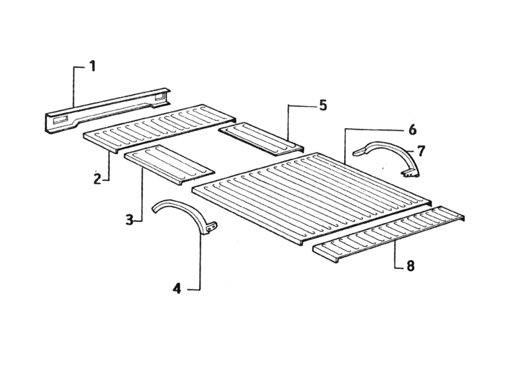 Picture of Frame component parts III