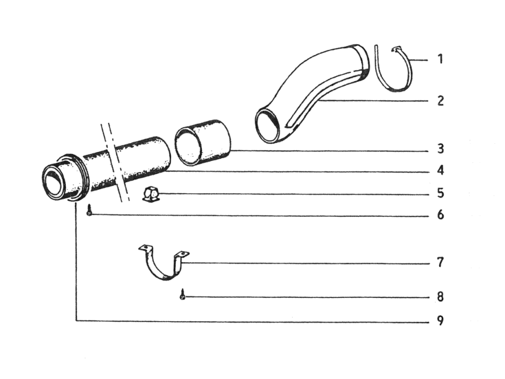 Picture of Warm air pipe