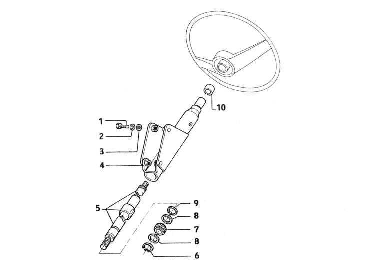 Picture of Steering gear assy.