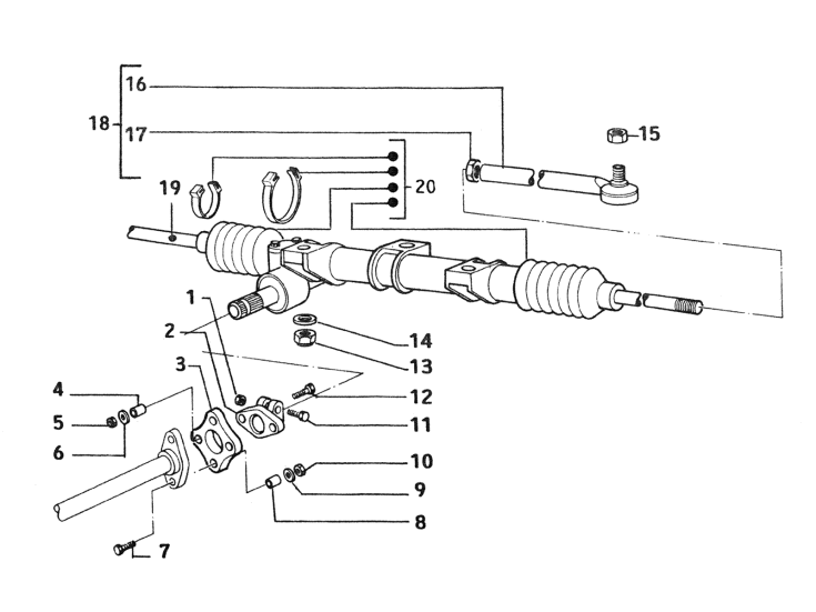 Picture of Steering gear assy. III