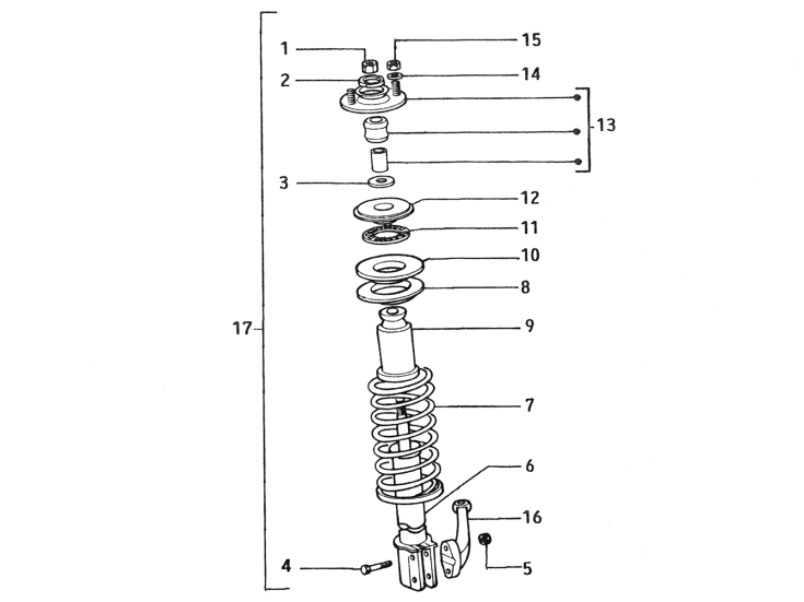 Picture of Telescopic vertical rod assy.