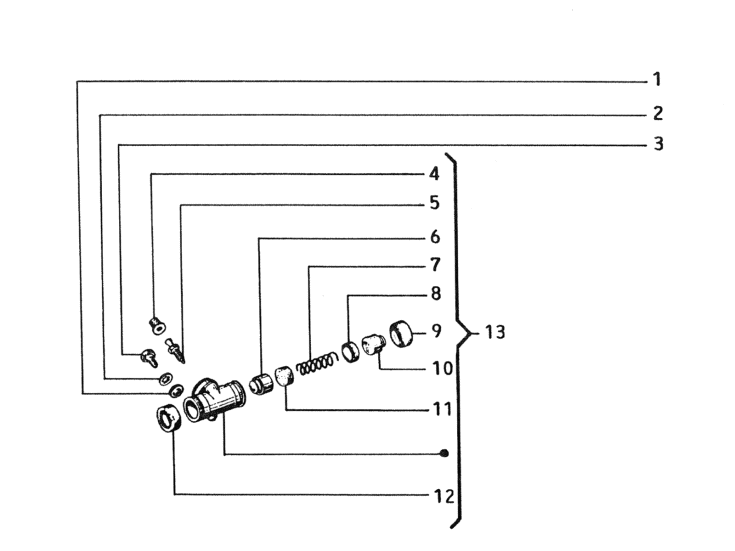 Picture of Rear wheel brake cylinder