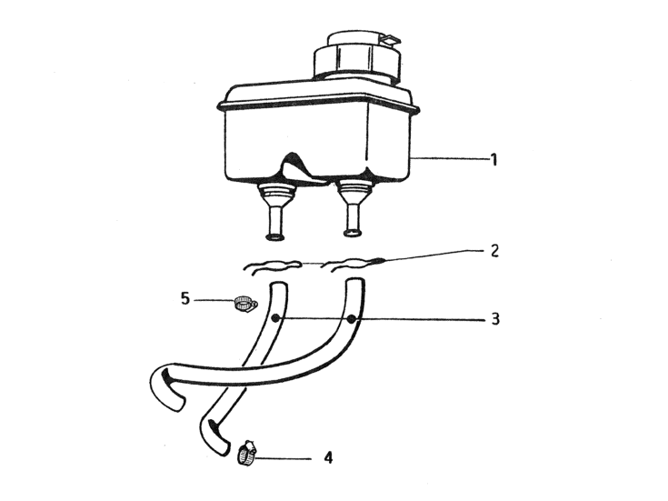 Picture of Brake oil tank