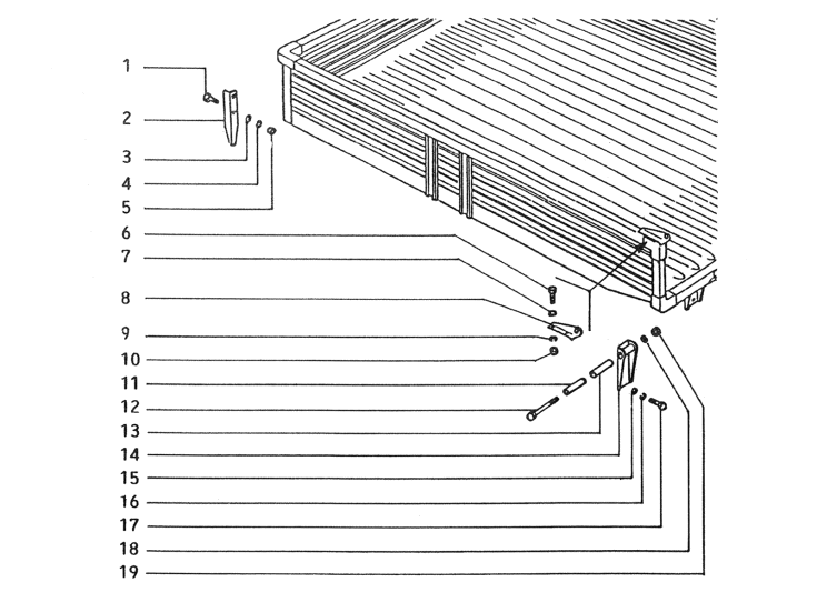 Picture of Tip up open box body