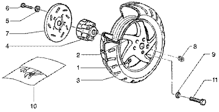 Picture of Πίσω τροχός