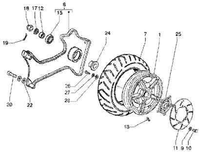 Picture of Πίσω τροχός