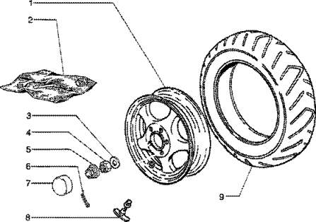 Picture of Πίσω τροχός