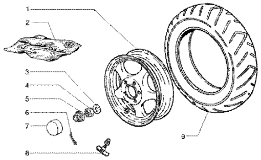 Picture of Πίσω τροχός