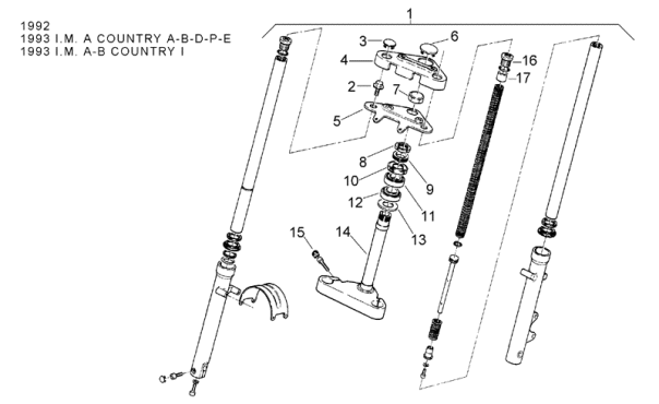 Picture of Πιρούνι 92-93 - Σωλήνας τιμονιού