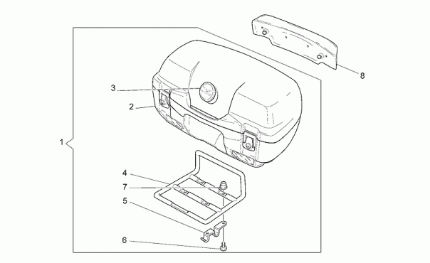 Picture of Μπαγκαζιέρα 45 L