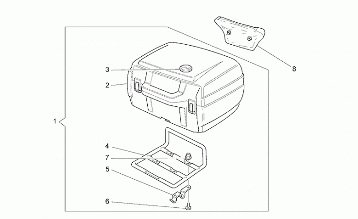 Picture of Μπαγκαζιέρα 40 L