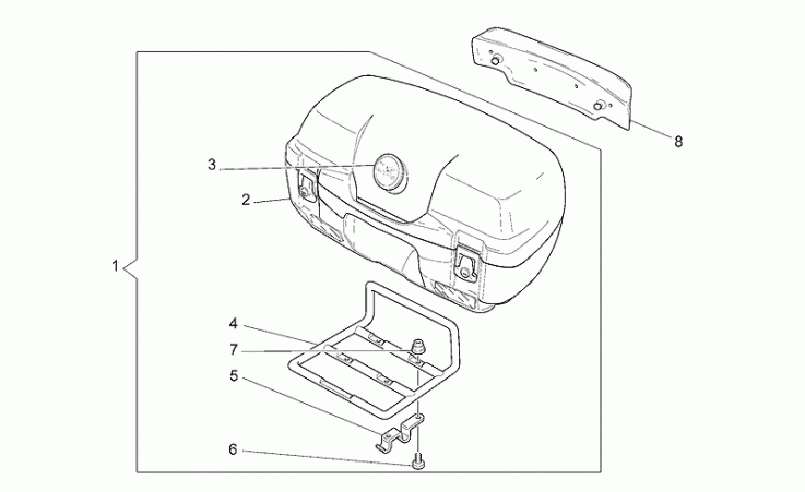 Picture of Μπαγκαζιέρα 45 L