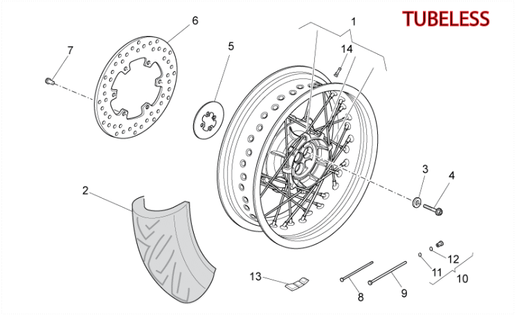 Picture of Πίσω τροχός II