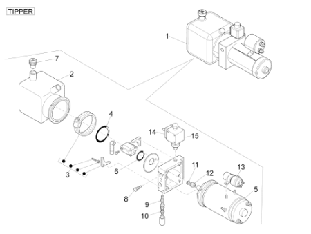 Εικόνα για την κατηγορία Tilting pump - Components