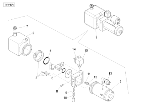 Εικόνα για την κατηγορία Tilting pump - Components