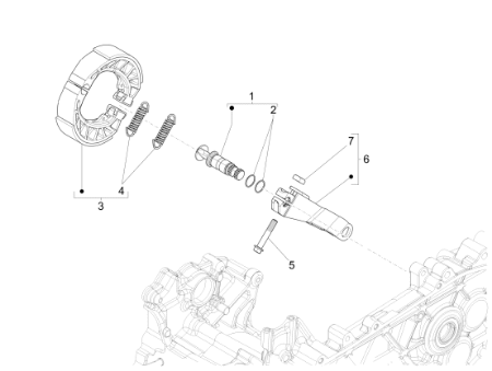 Εικόνα για την κατηγορία Rear brake - Brake jaw