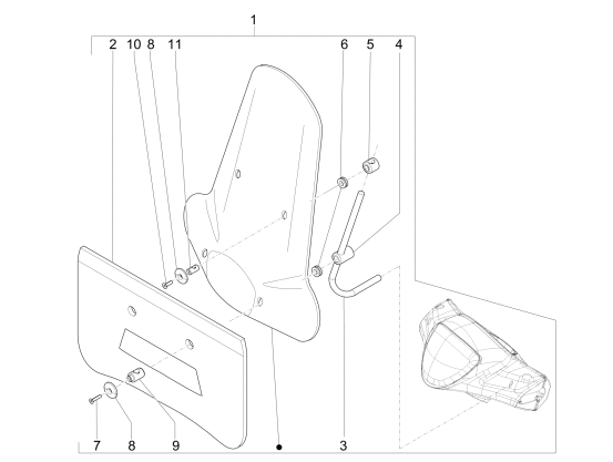 Picture of Windshield - Glass