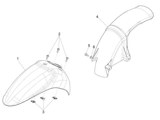 Picture of Wheel huosing - Mudguard