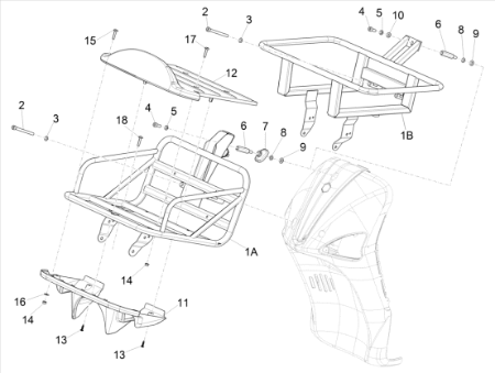 Εικόνα για την κατηγορία Front luggage rack