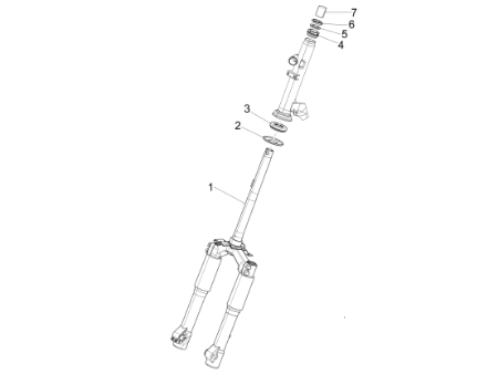 Εικόνα για την κατηγορία Fork/steering tube - Steering bearing unit