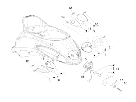 Εικόνα για την κατηγορία Rear headlamps - Turn signal lamps